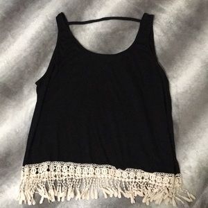 Rue 21 Black tank top